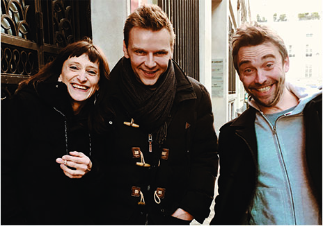 L'équipe de Jeanfi Janssens